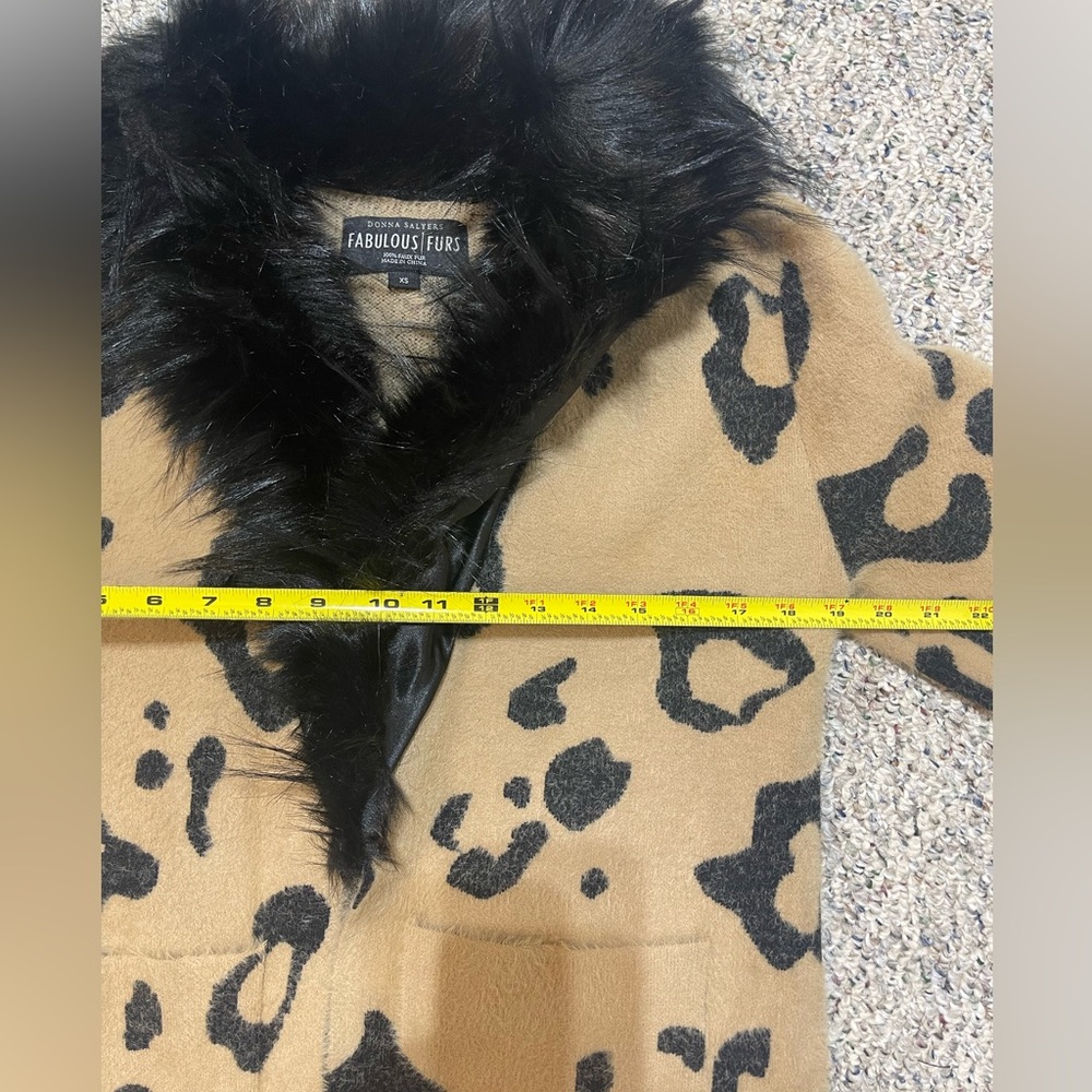 NWOT Donna Salyers Fabulous Furs Sweater Coat - Picture 13 of 14